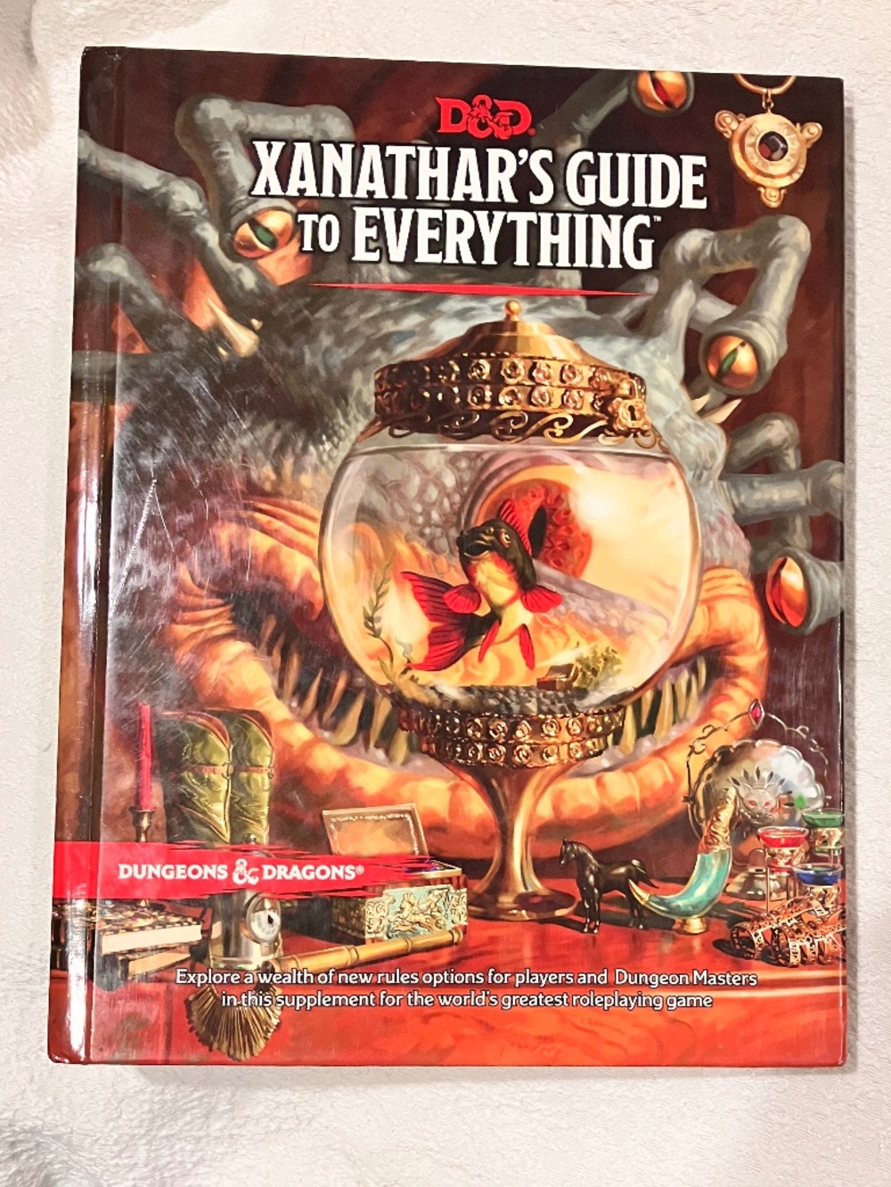Dungeons and Dragons book: Xanthar's Guide to Everything